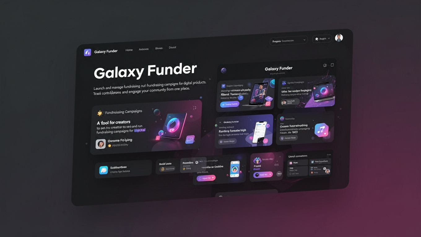 Preview of Galaxy Funder