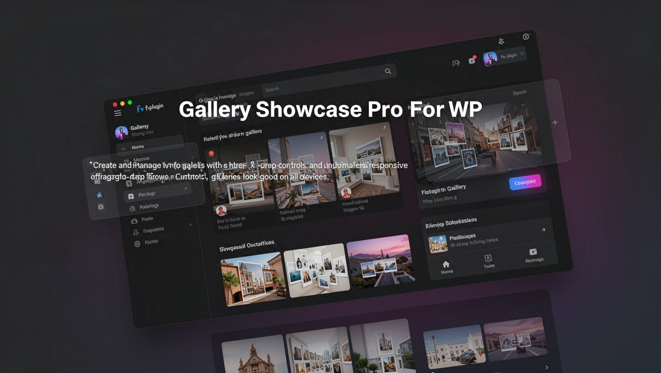 Preview of Gallery Showcase Pro For WP