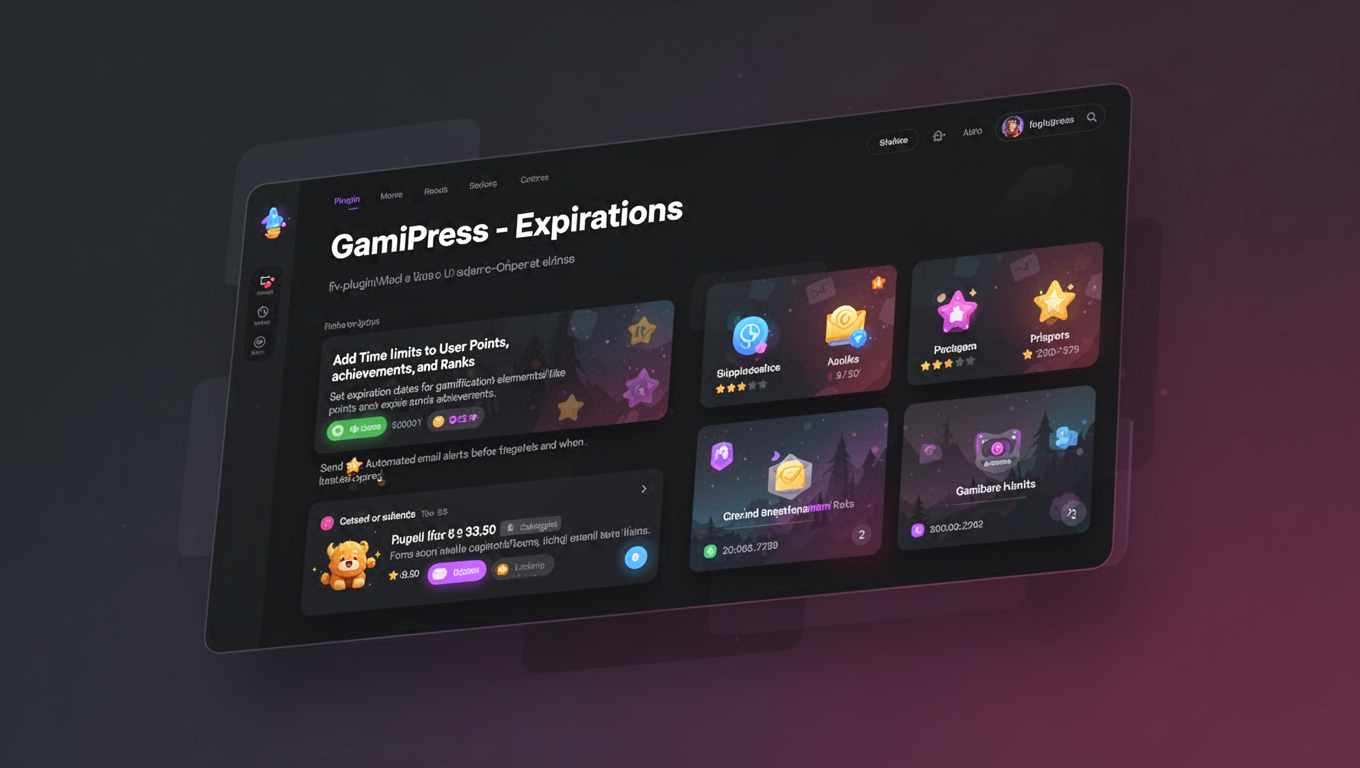 Preview of GamiPress - Expirations