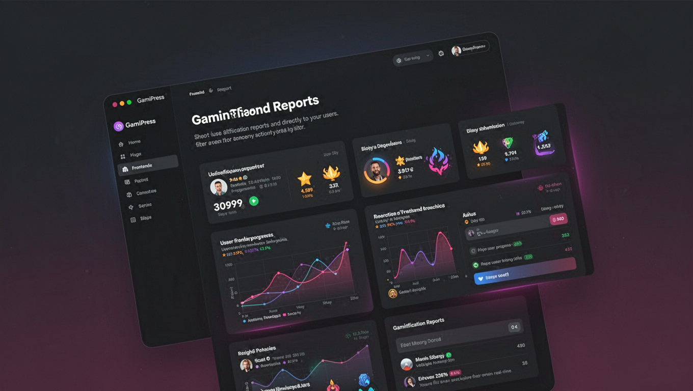 Preview of GamiPress - Frontend Reports
