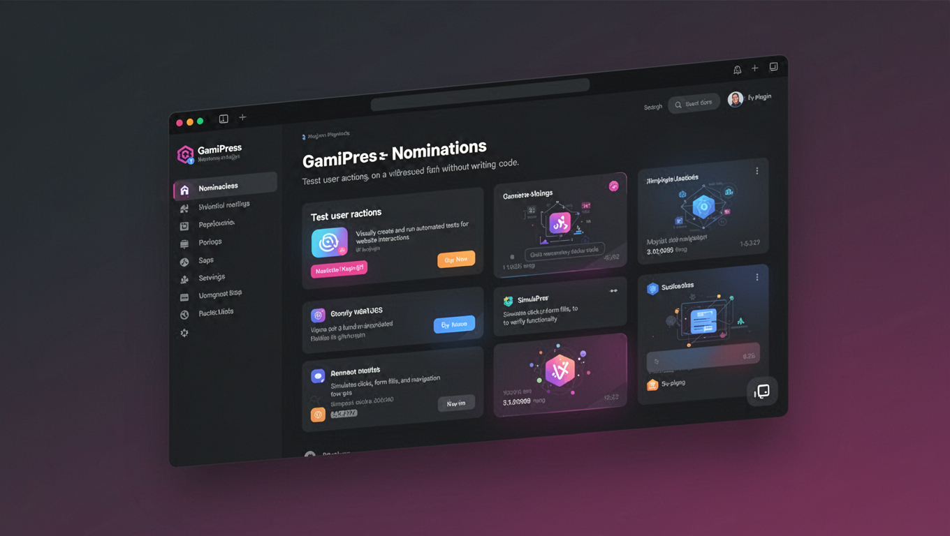 Preview of GamiPress - Nominations