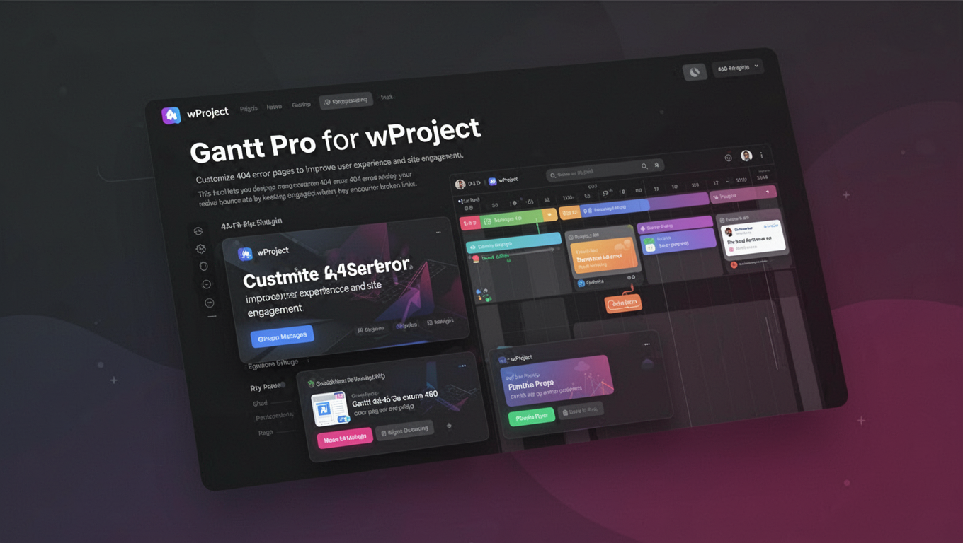 Preview of Gantt Pro for wProject