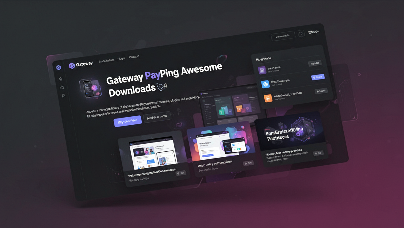 Preview of Gateway PayPing Awesome Downloads