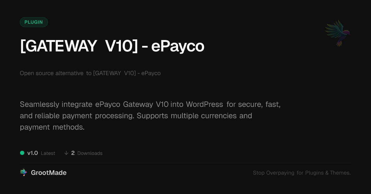 Preview of [GATEWAY V10] - ePayco