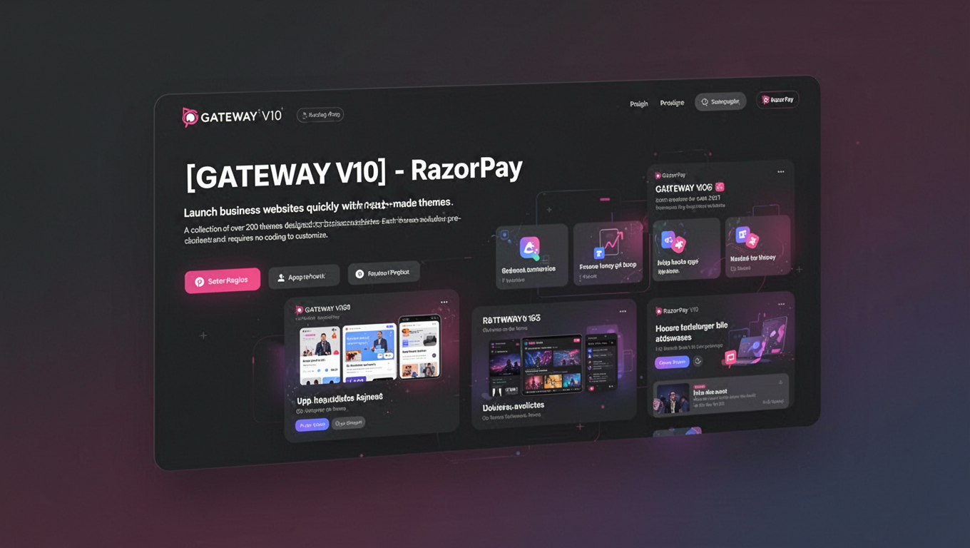 Preview of [GATEWAY V10] - RazorPay