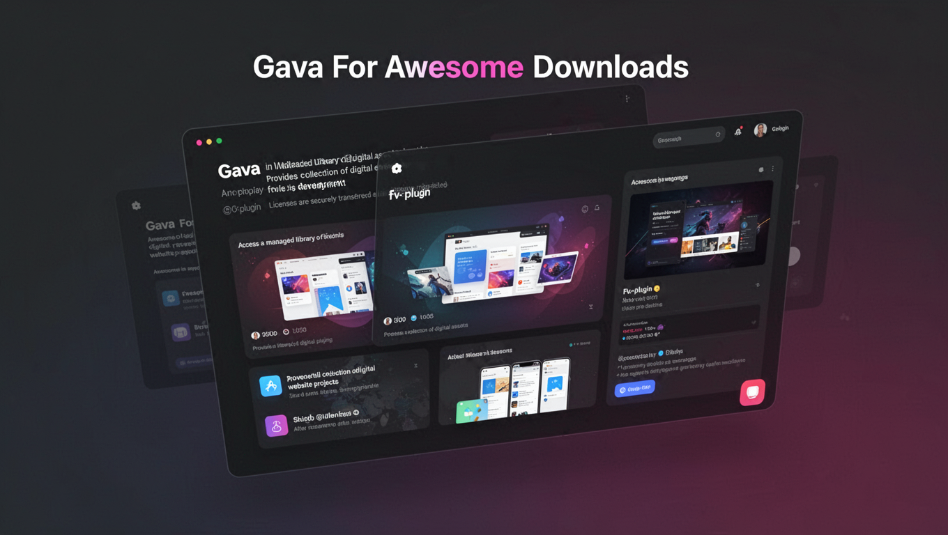 Preview of Gava For Awesome Downloads