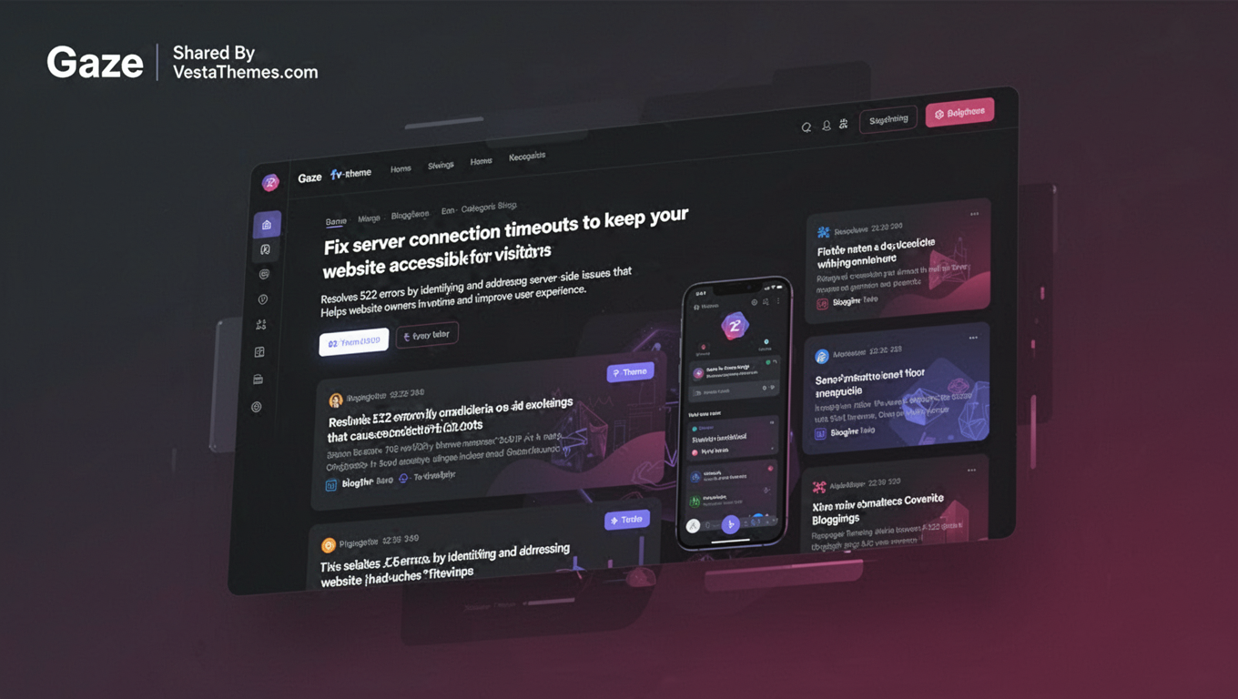 Preview of Gaze | Shared By VestaThemes.com