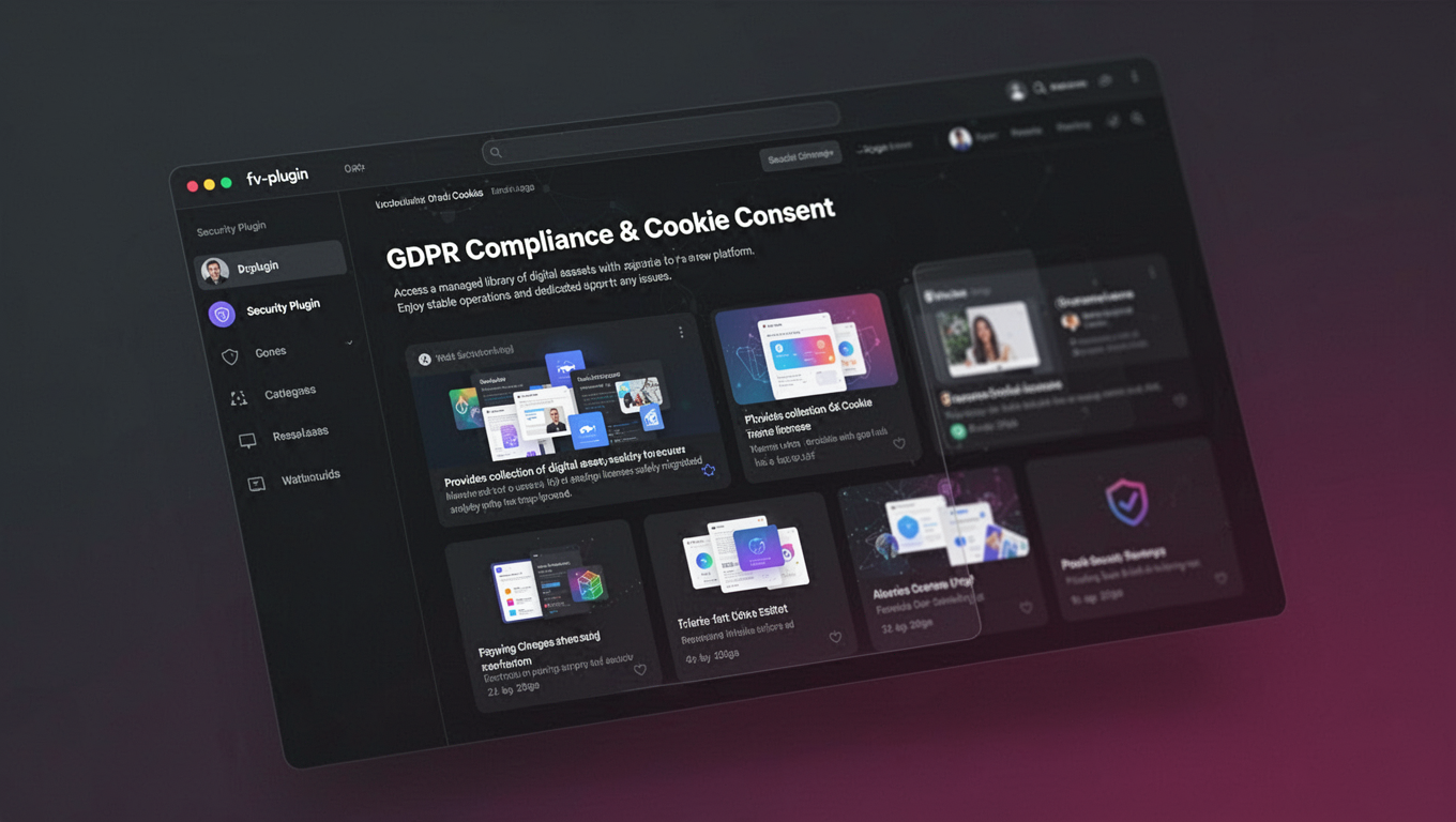 Preview of GDPR Compliance & Cookie Consent