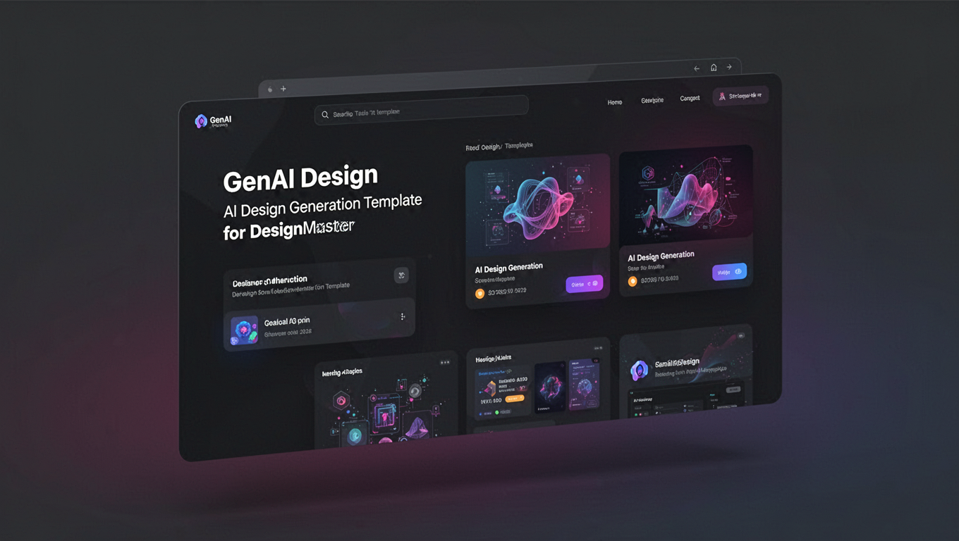 Preview of GenAI Design - AI Design Generation Template for DesignMaster