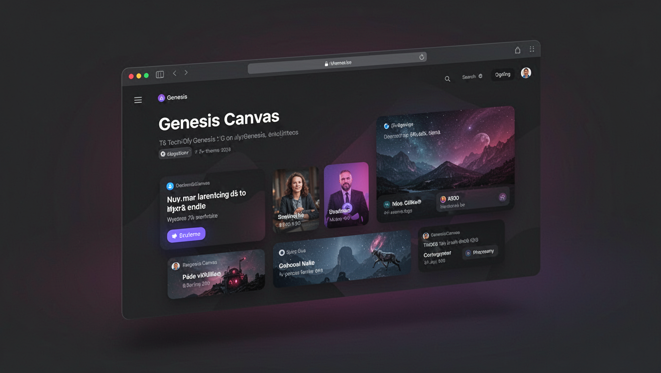 Preview of Genesis Canvas
