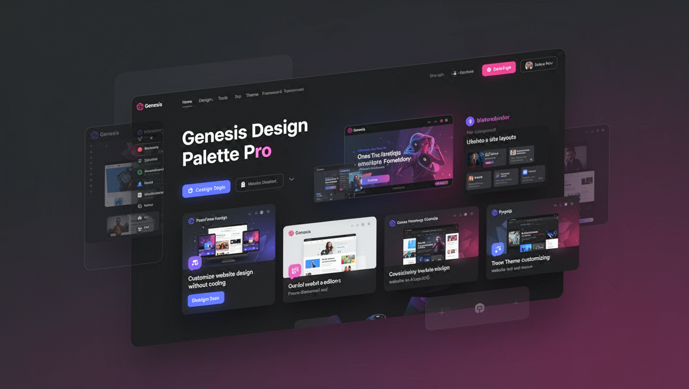 Preview of Genesis Design Palette Pro