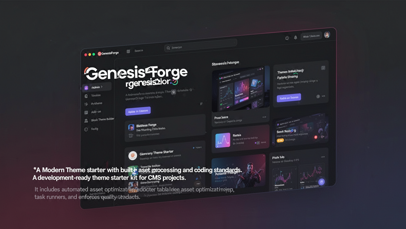 Preview of GenesisForge