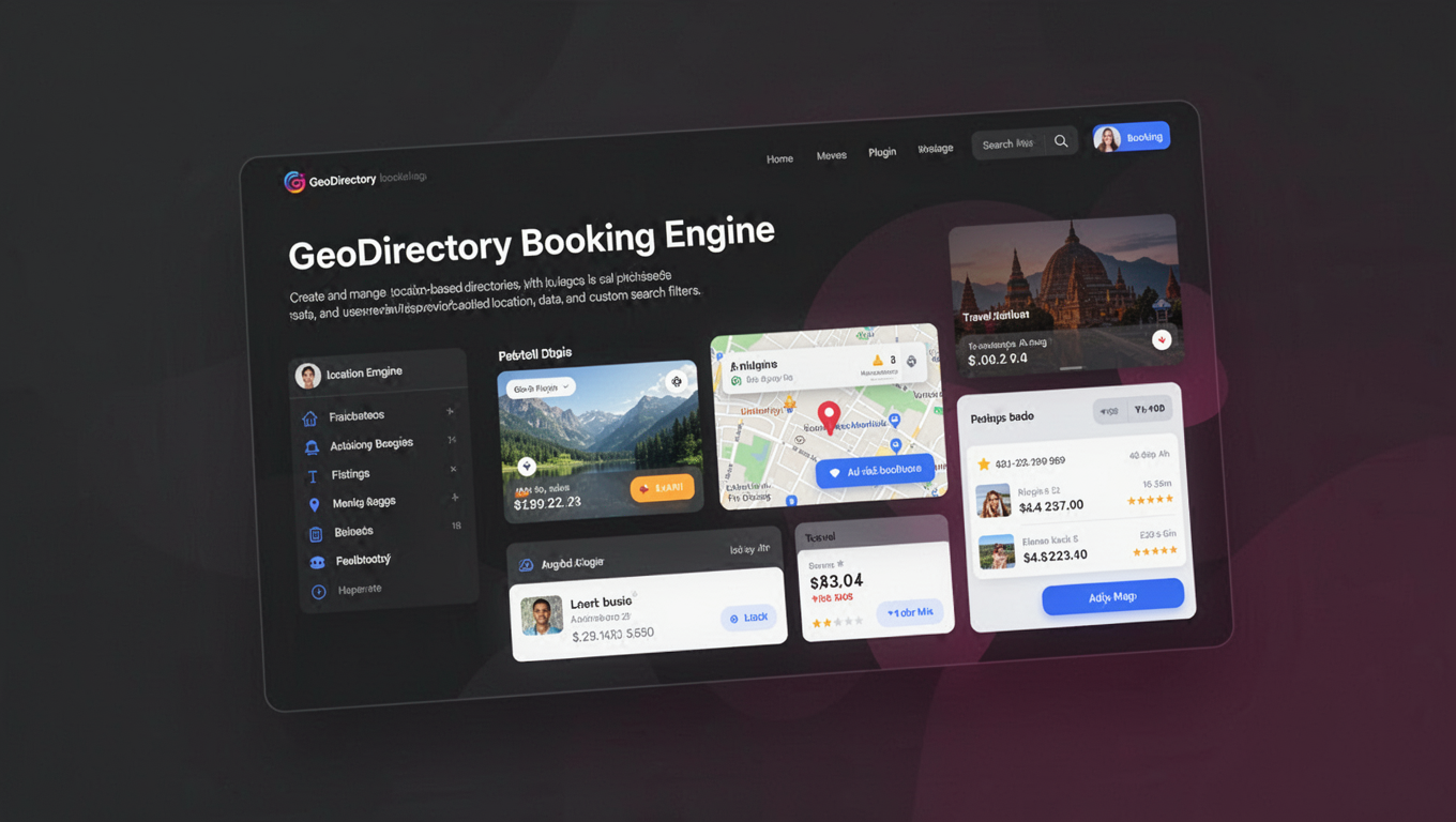 Preview of GeoDirectory Booking Engine