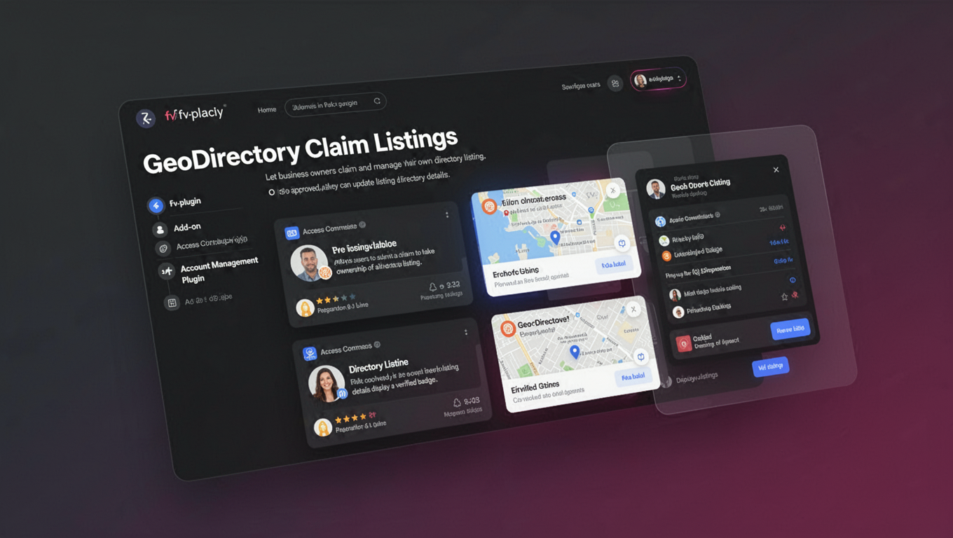 Preview of GeoDirectory Claim Listings