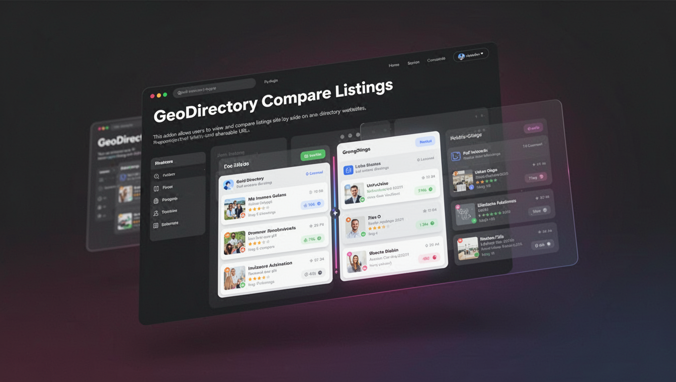 Preview of GeoDirectory Compare Listings