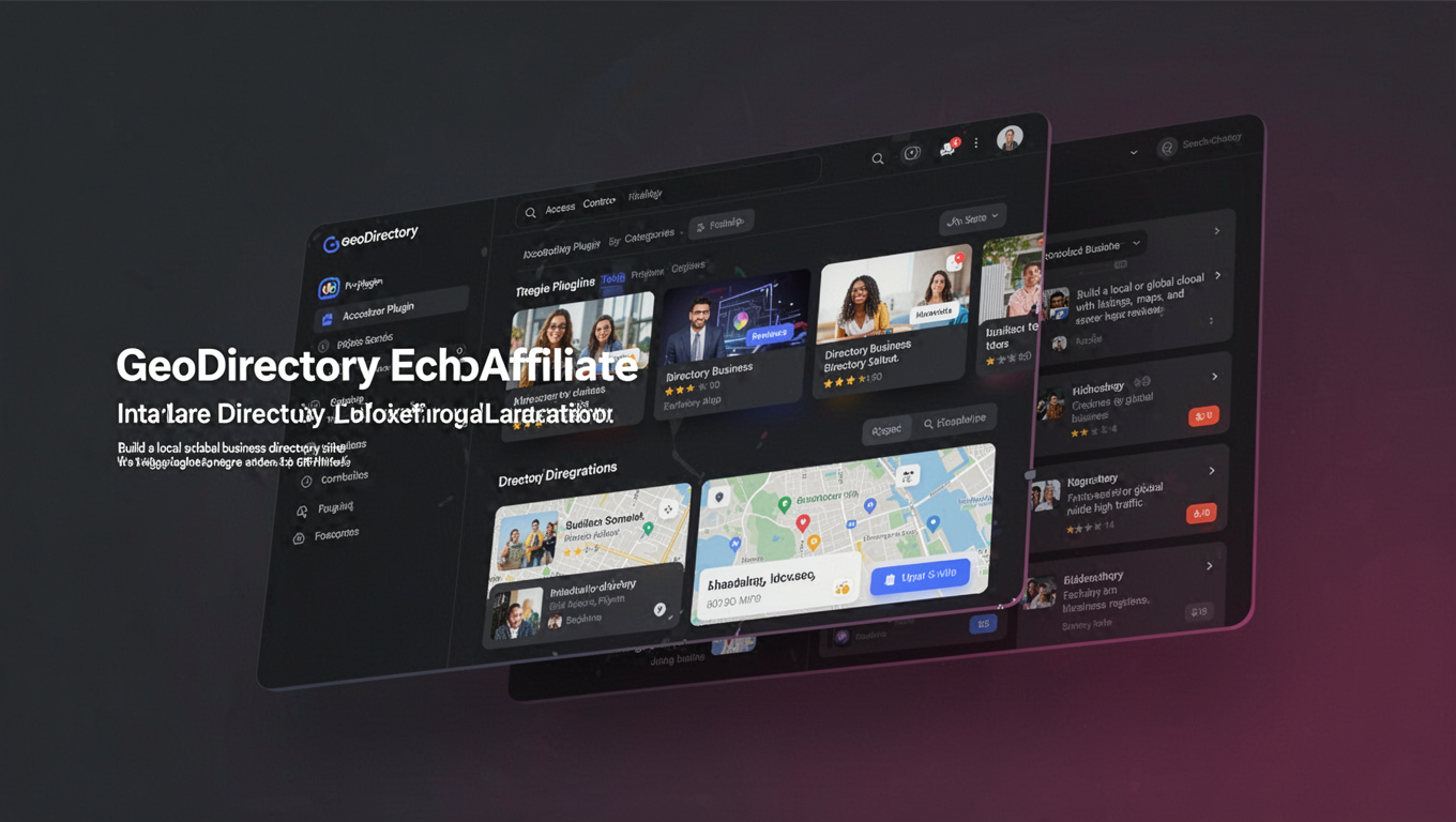 Preview of GeoDirectory EchoAffiliate Integration