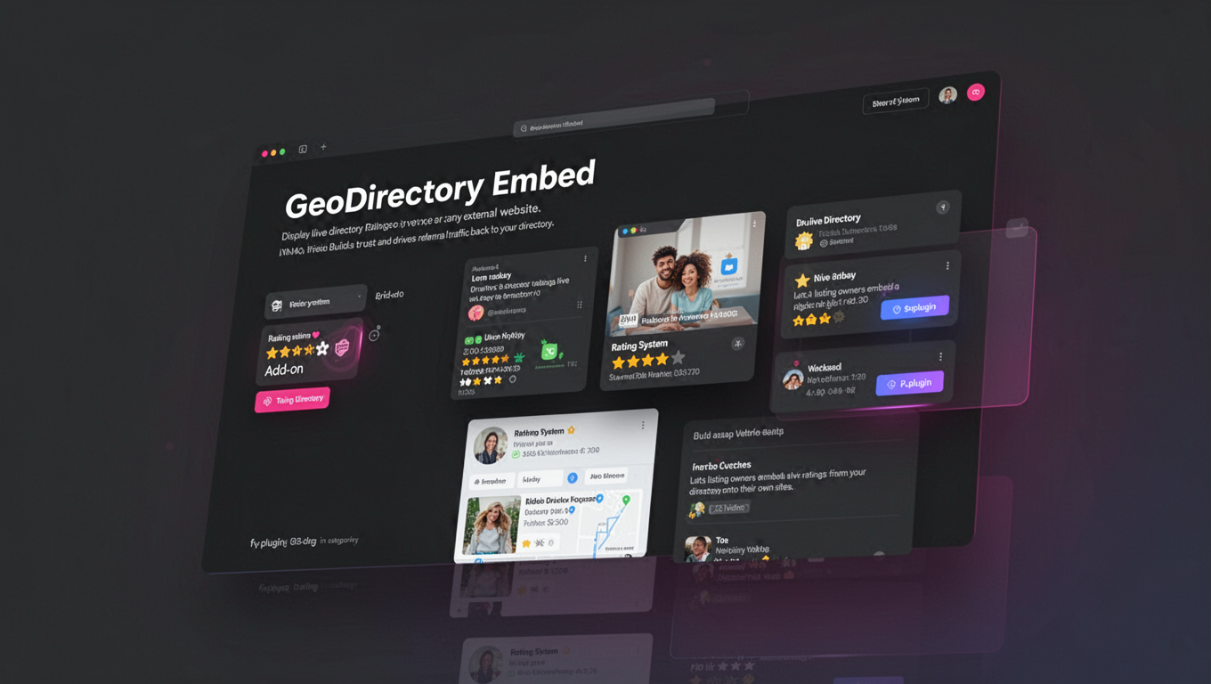 Preview of GeoDirectory Embed