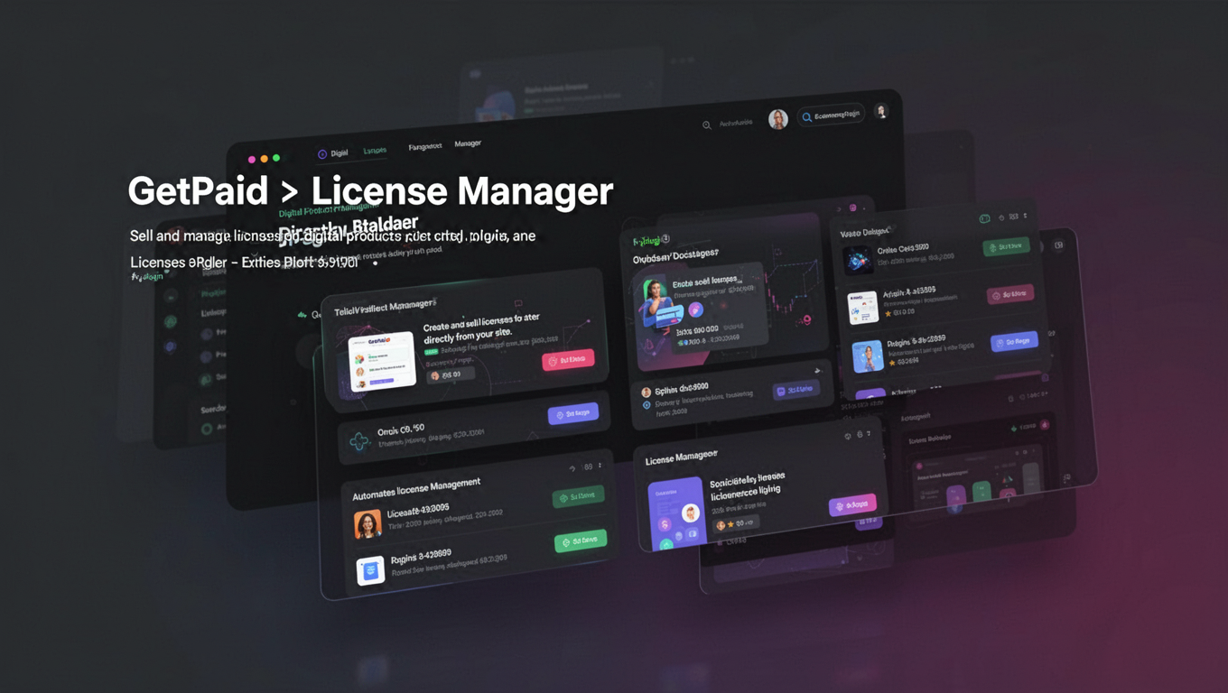Preview of GetPaid > License Manager