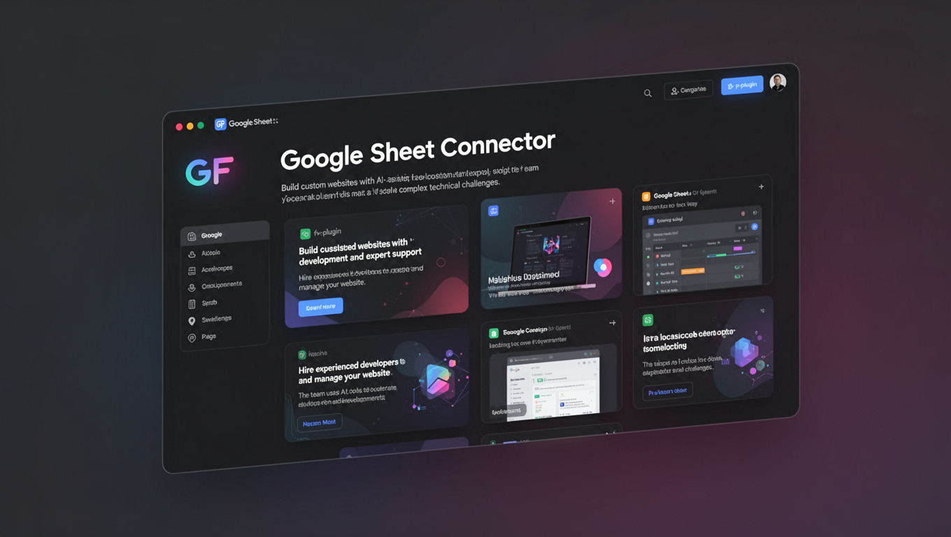 Preview of GF Google Sheet Connector