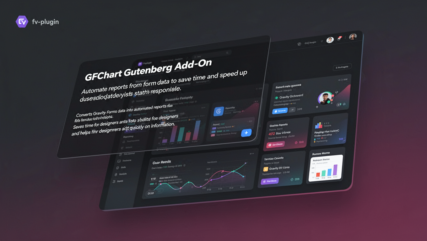 Preview of GFChart Gutenberg Add-On