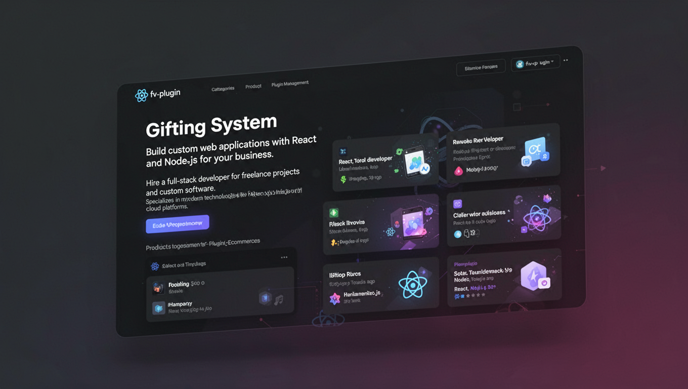 Preview of Gifting System