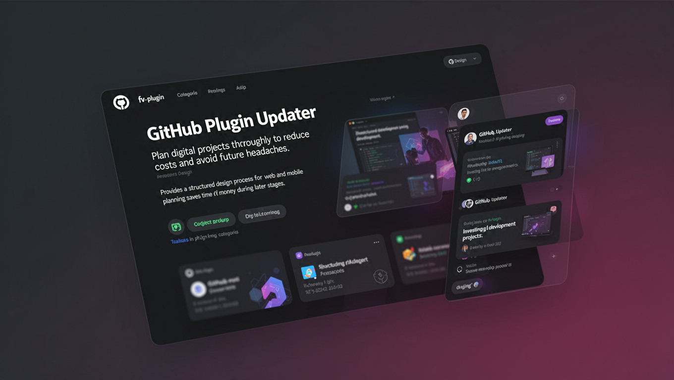 Preview of GitHub Plugin Updater