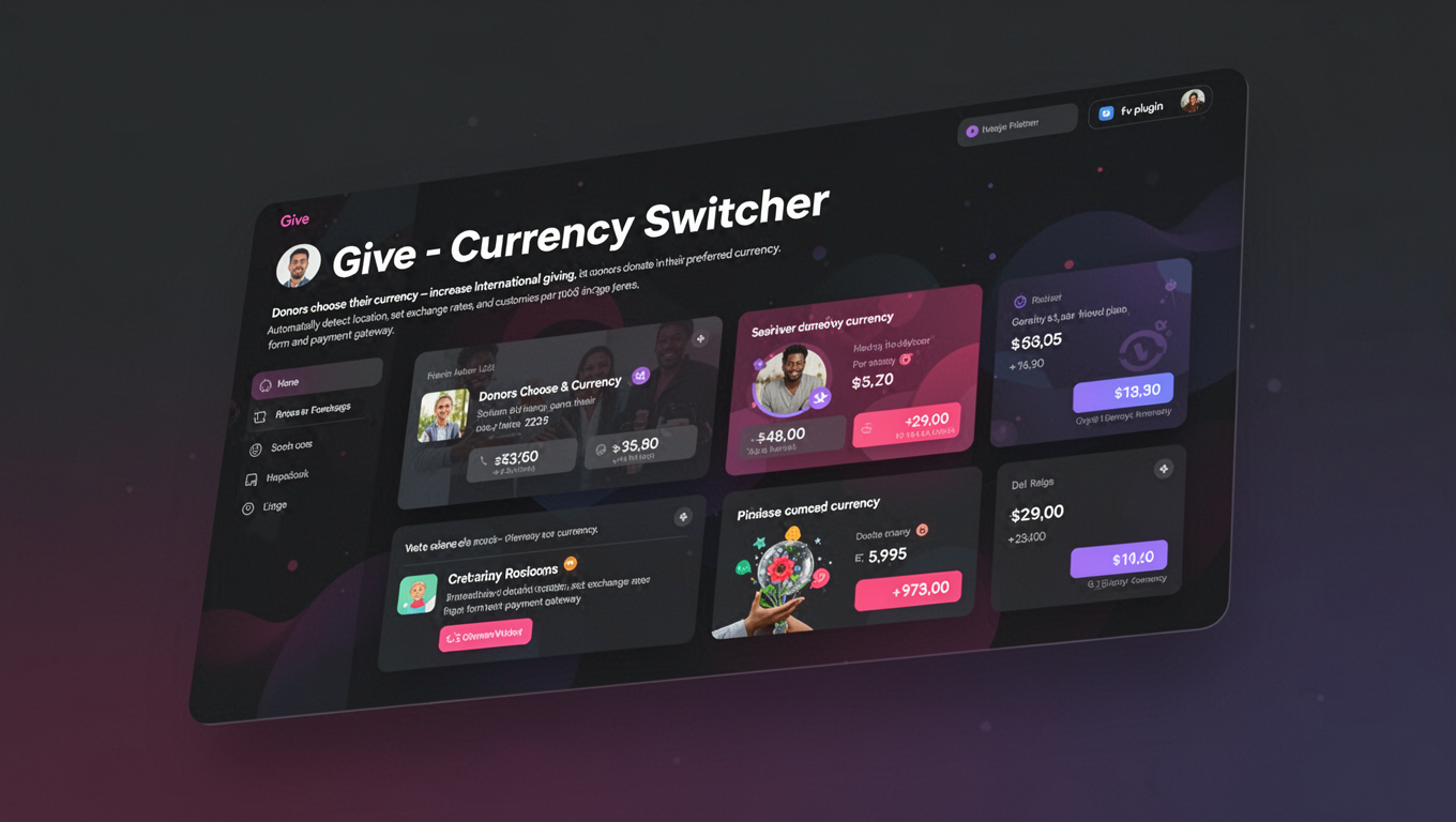 Preview of Give - Currency Switcher