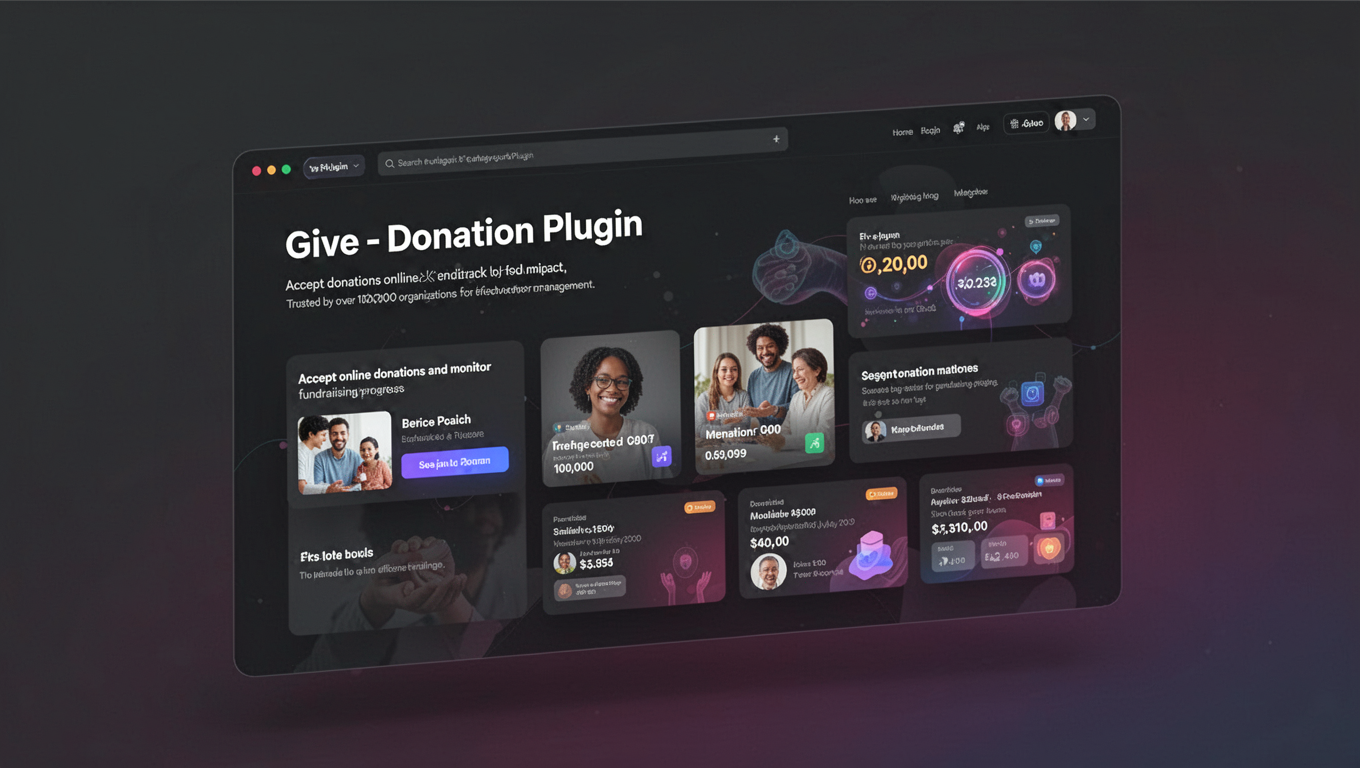 Preview of Give - Donation Plugin