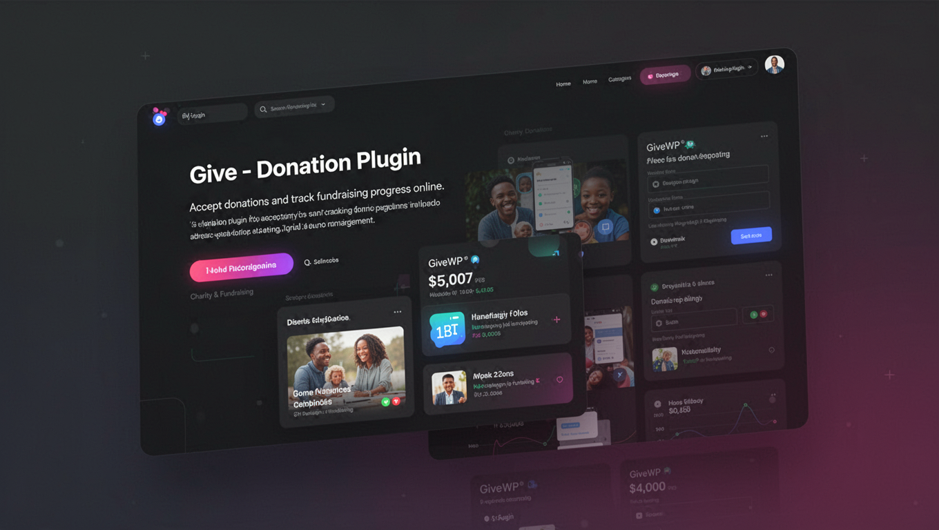Preview of Give - Donation Plugin