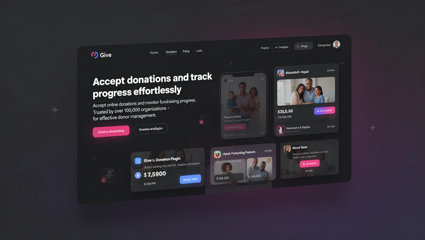 Preview of Give - Donation Plugin