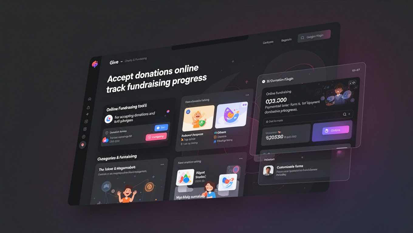 Preview of Give - Donation Plugin