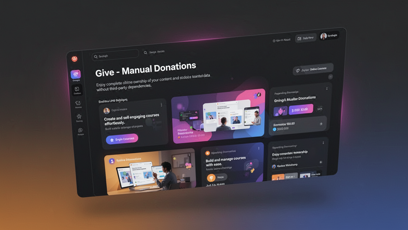 Preview of Give - Manual Donations