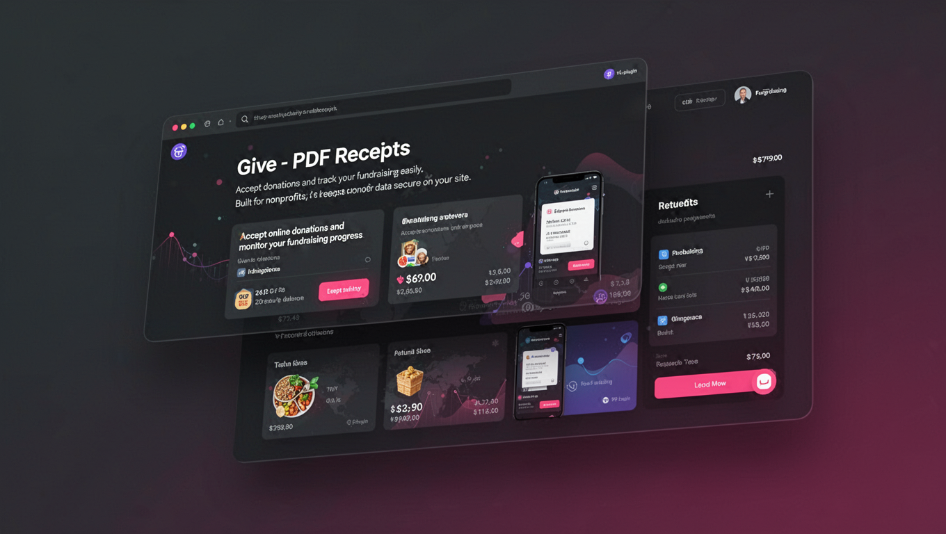 Preview of Give - PDF Receipts