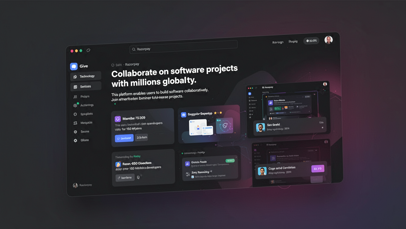 Preview of Give - Razorpay
