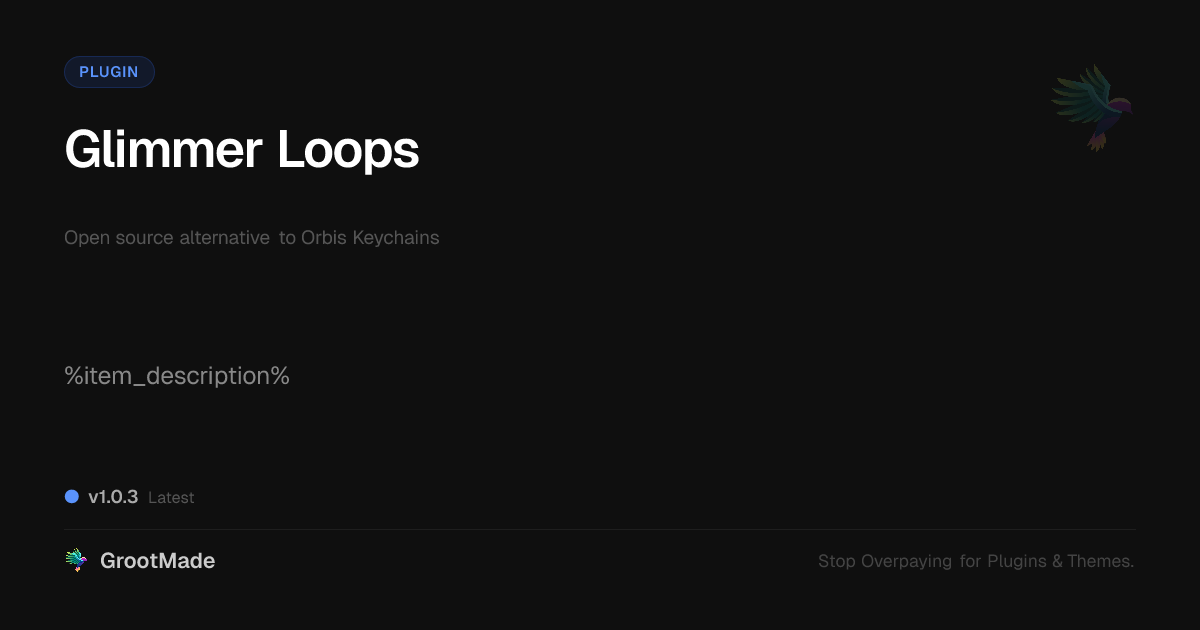 Preview of Glimmer Loops