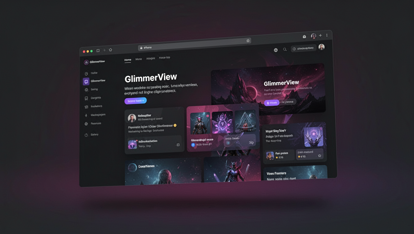 Preview of GlimmerView