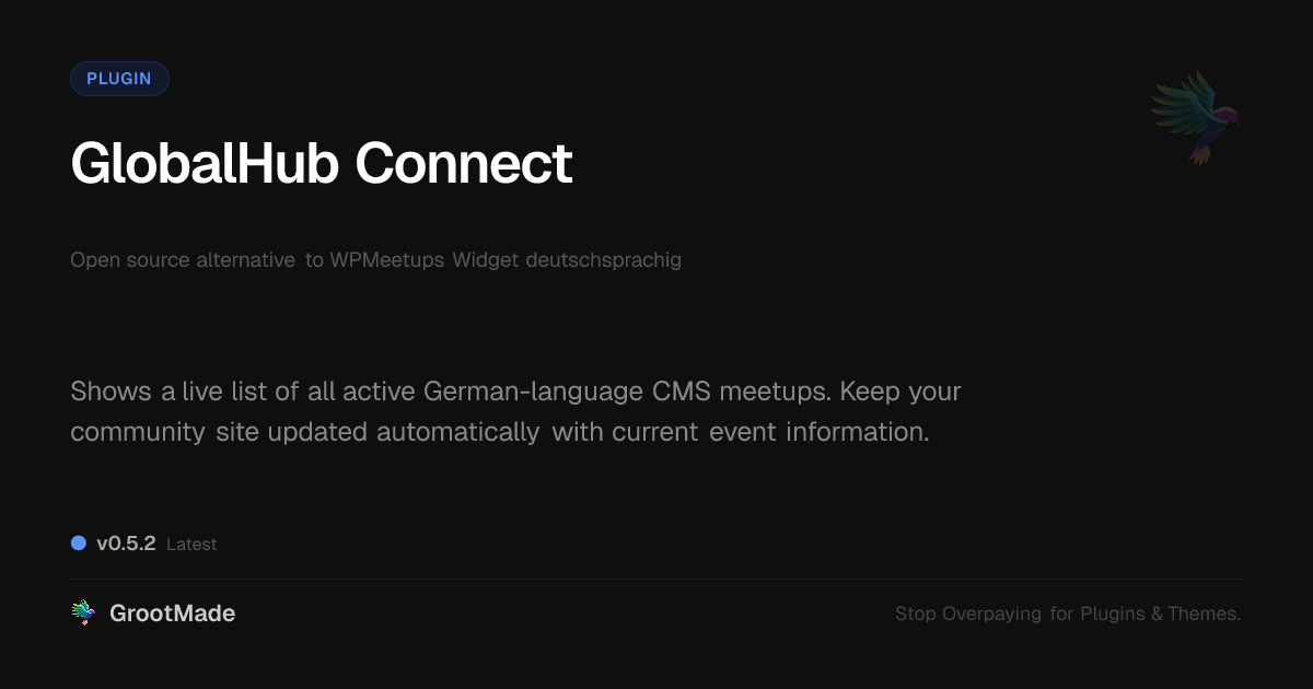 Preview of GlobalHub Connect