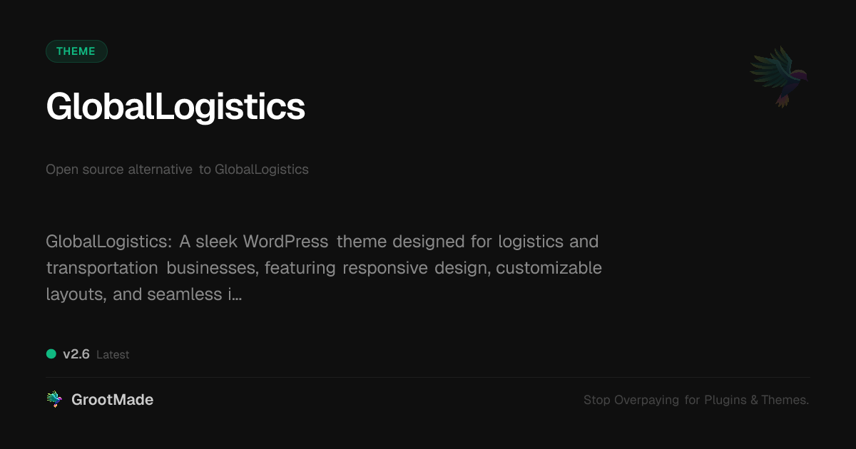 Preview of GlobalLogistics