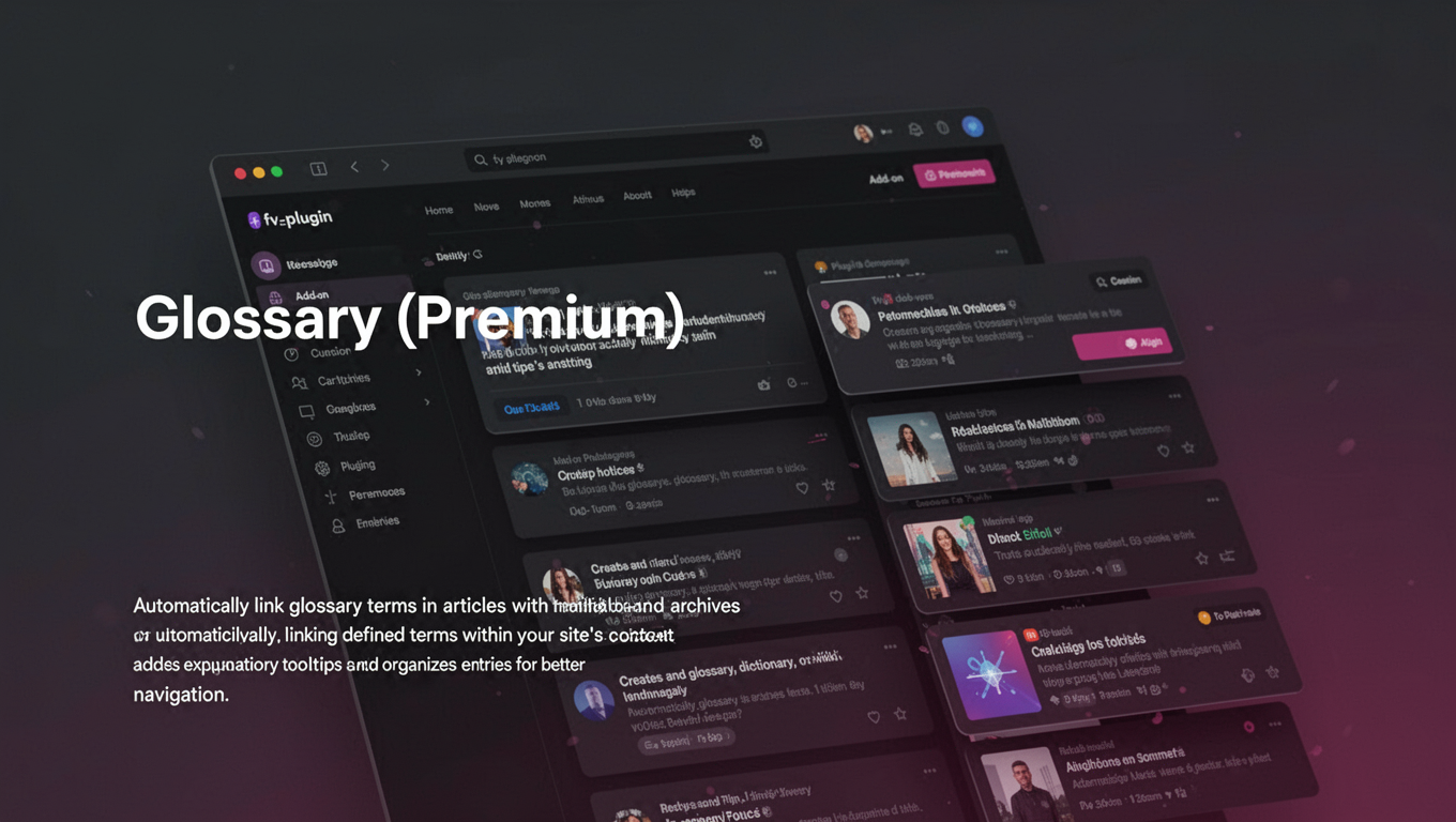 Preview of Glossary (Premium)