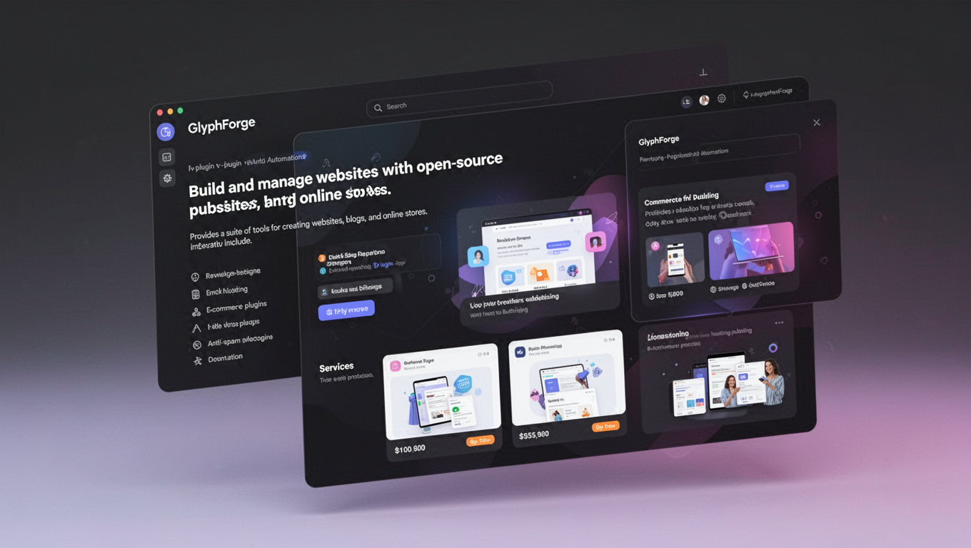 Preview of GlyphForge