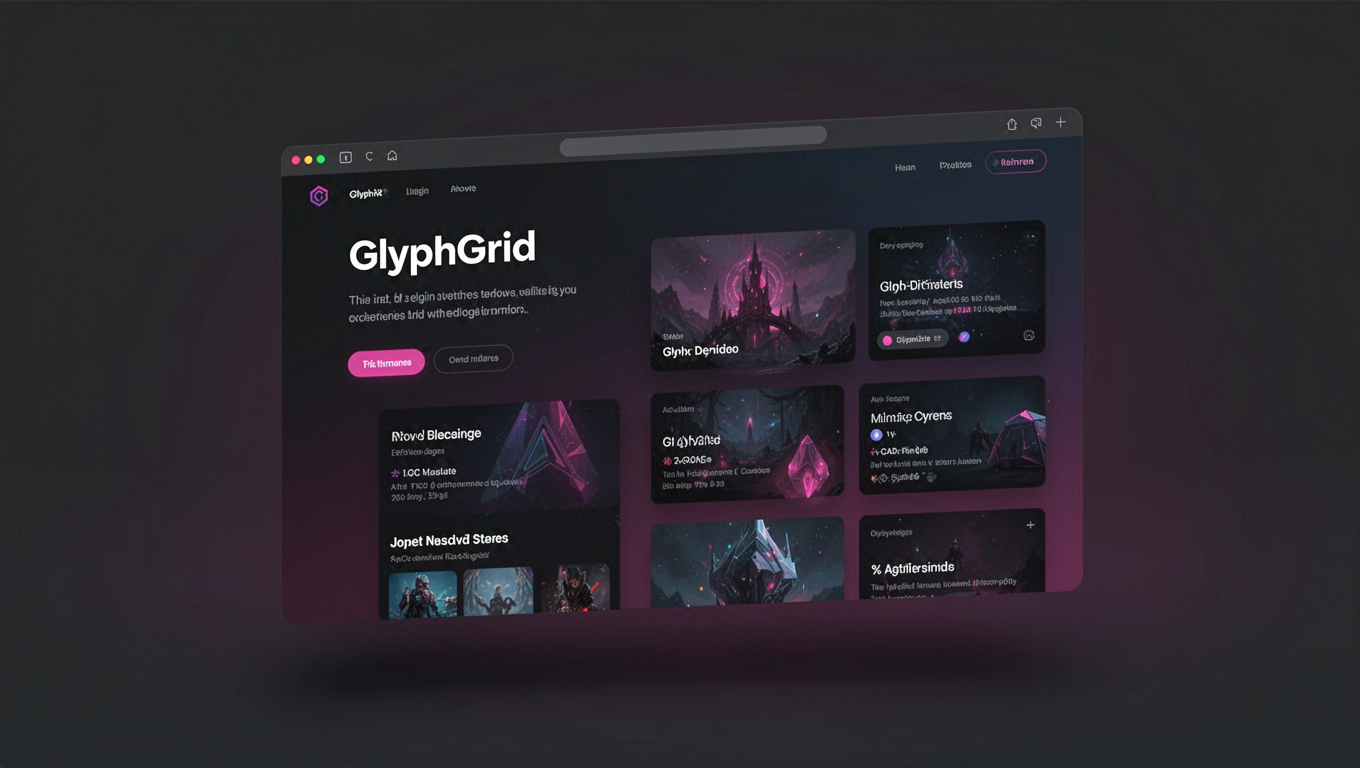 Preview of GlyphGrid