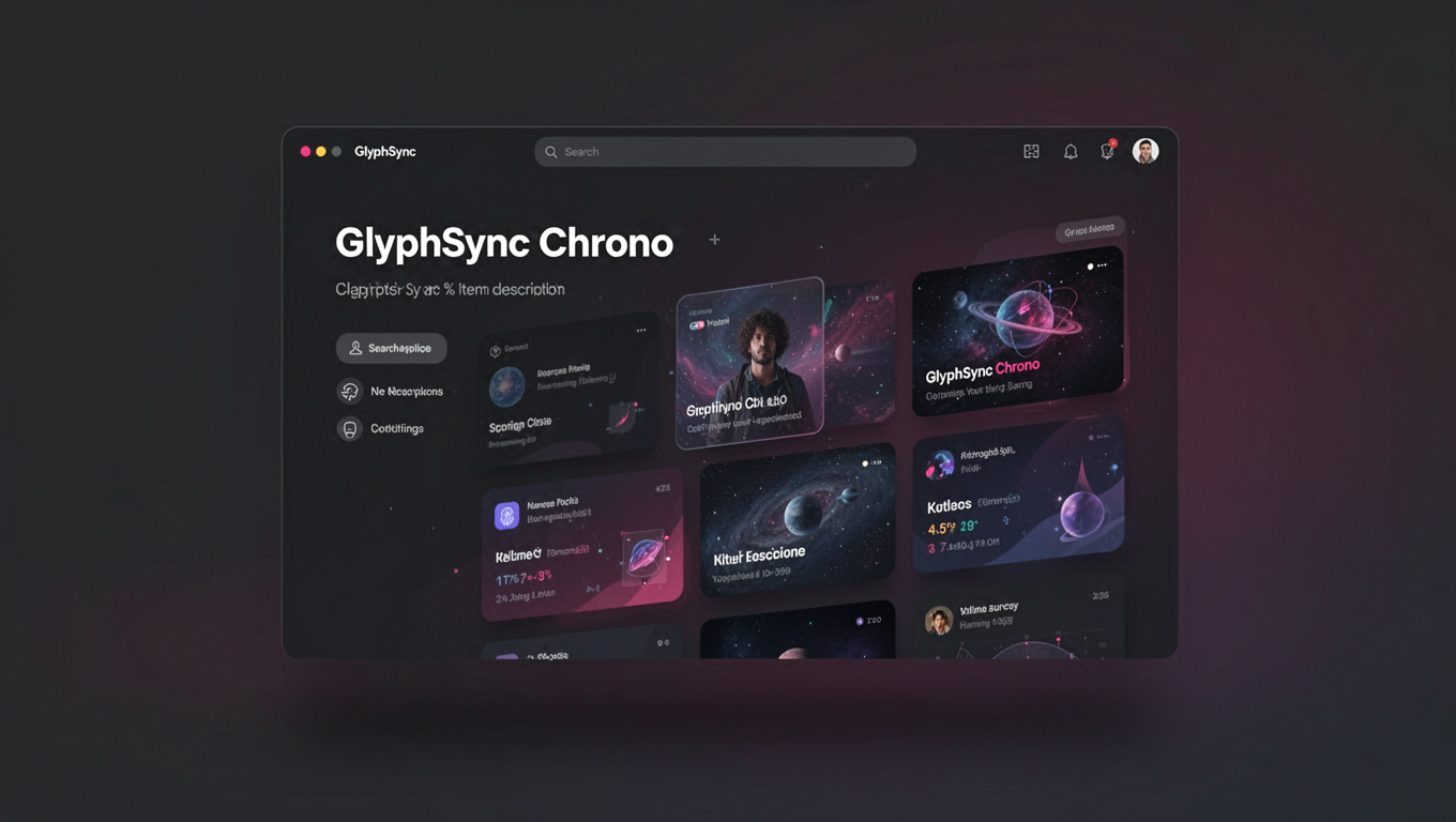 Preview of GlyphSync Chrono