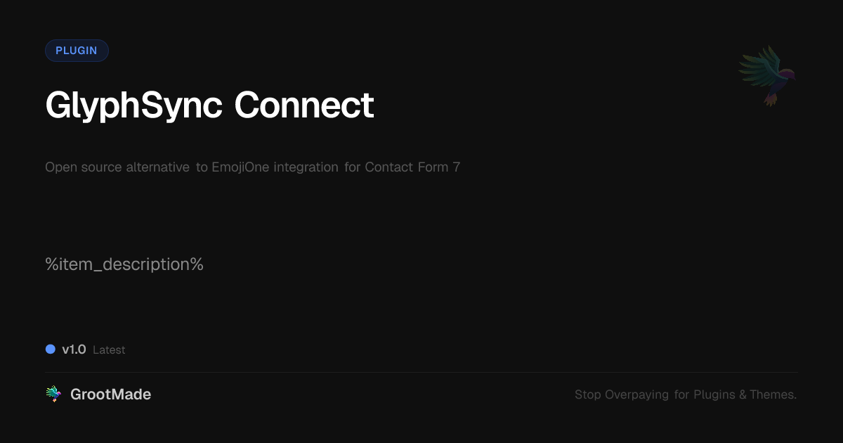 Preview of GlyphSync Connect