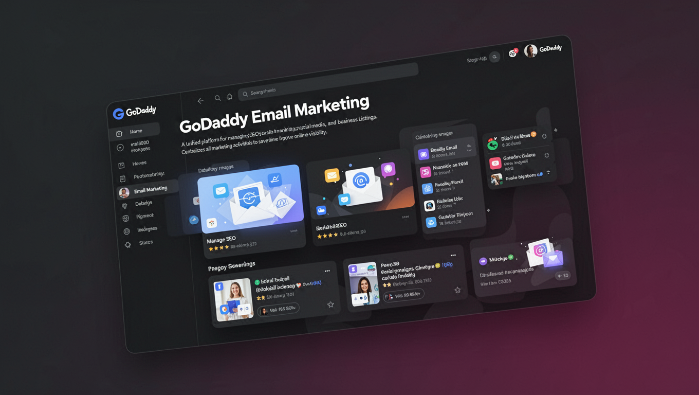 Preview of GoDaddy Email Marketing