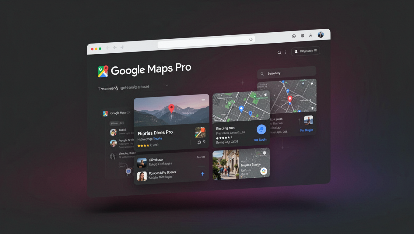 Preview of Google Maps Pro