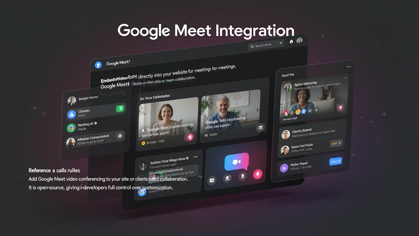 Preview of Google Meet Integration