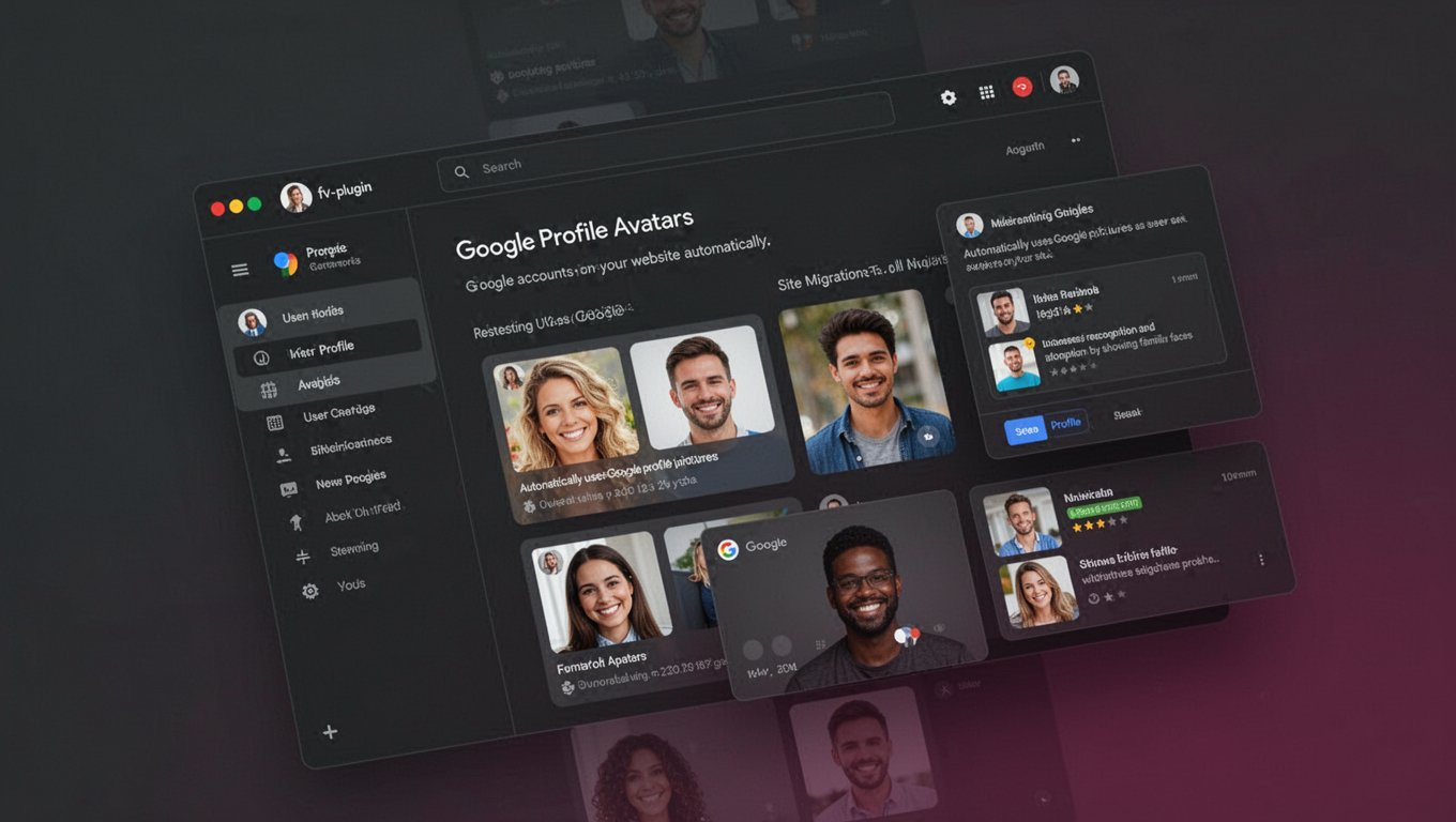 Preview of Google Profile Avatars