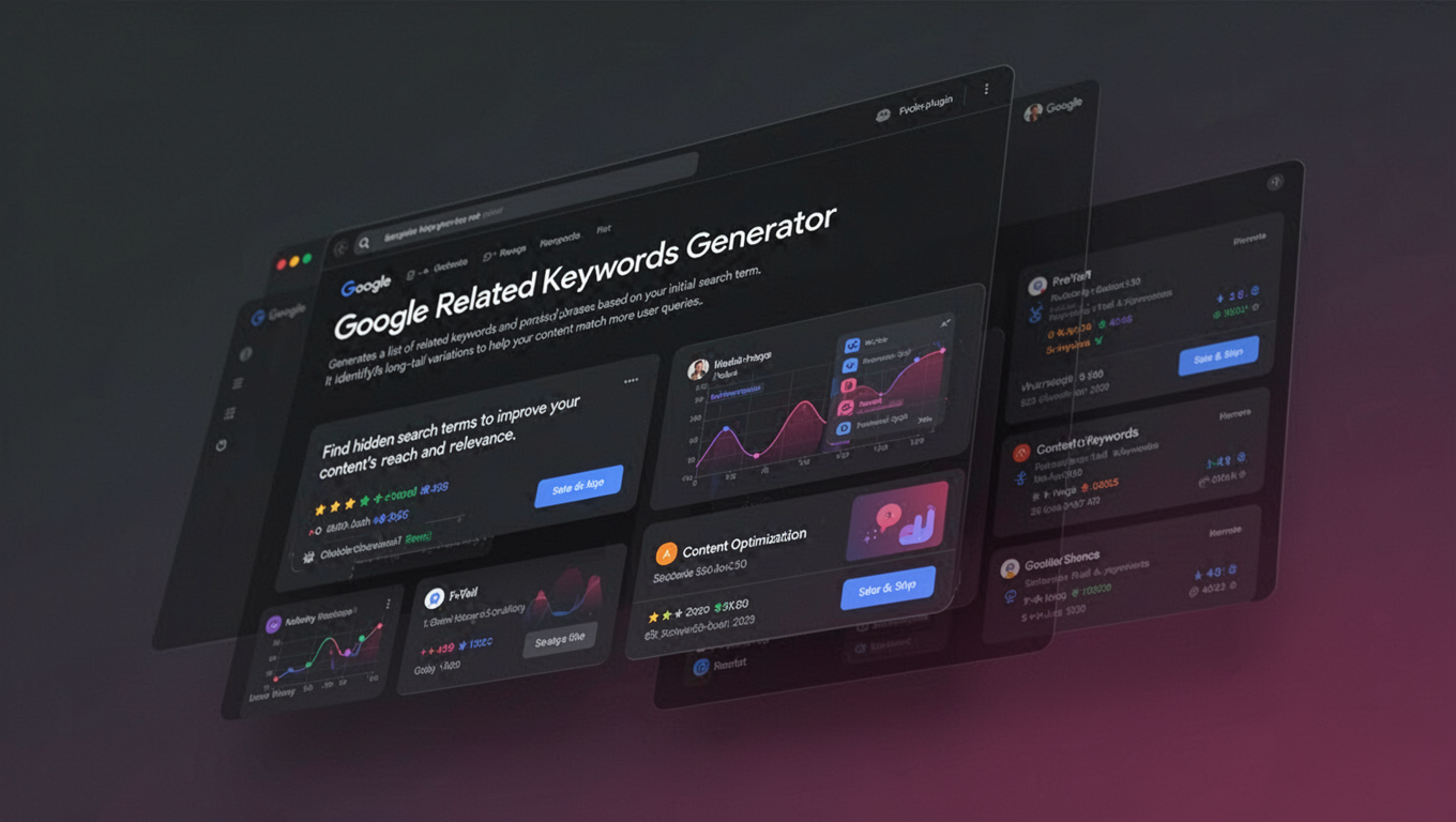Preview of Google Related Keywords Generator