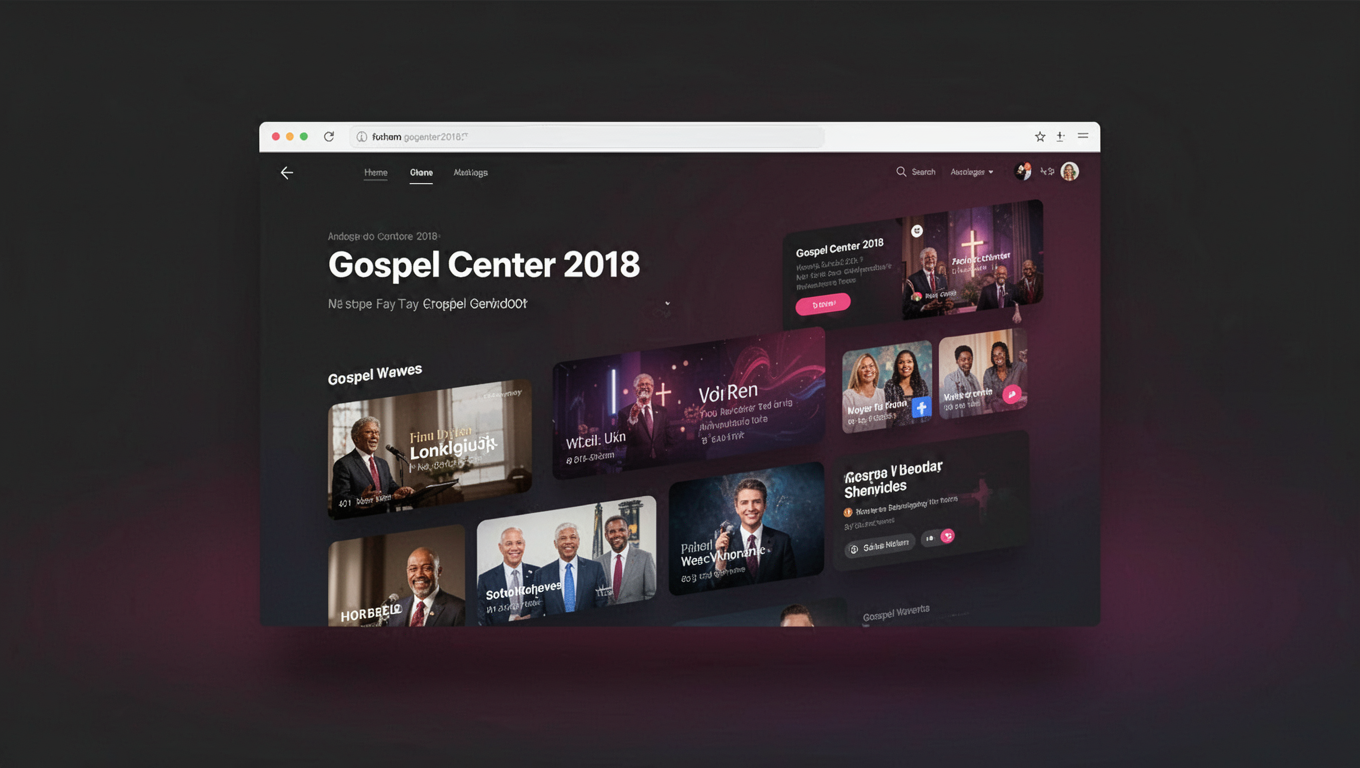 Preview of Gospel Center 2018