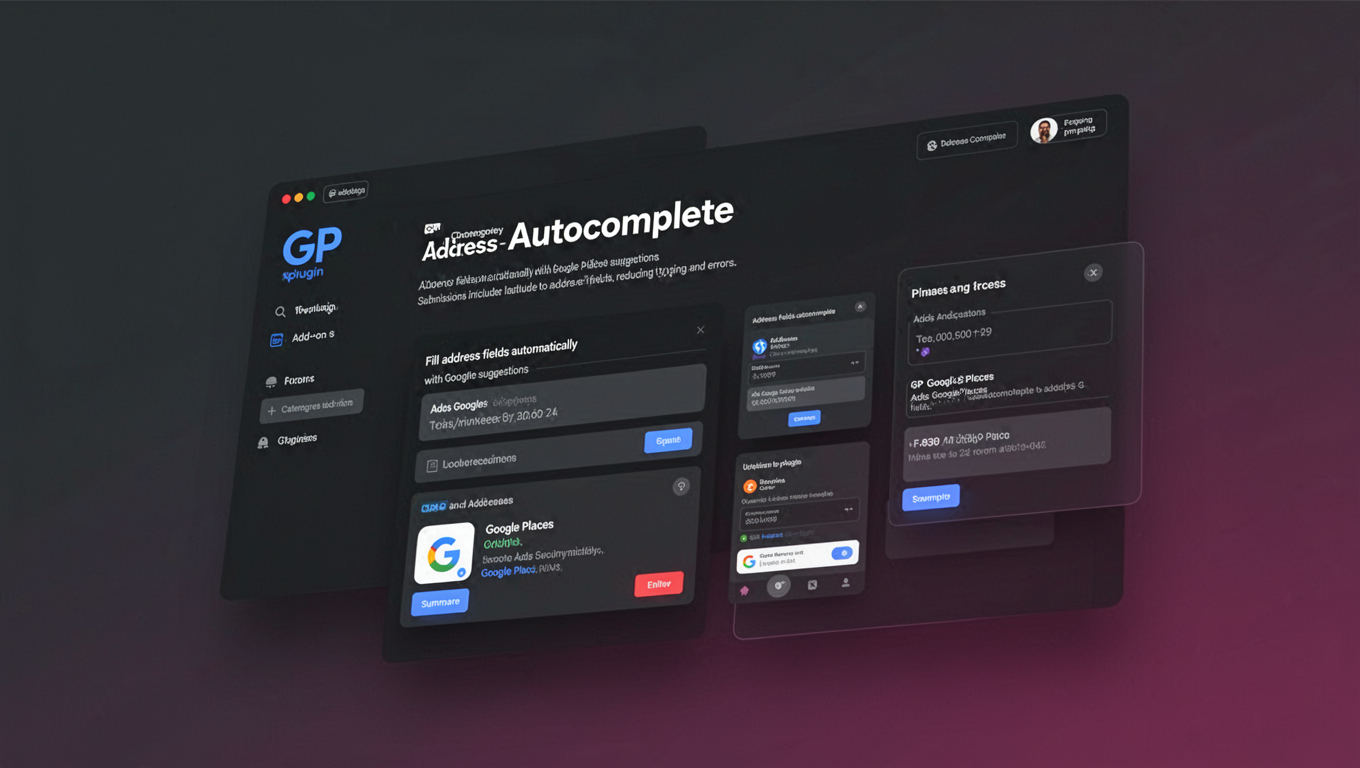 Preview of GP Address Autocomplete